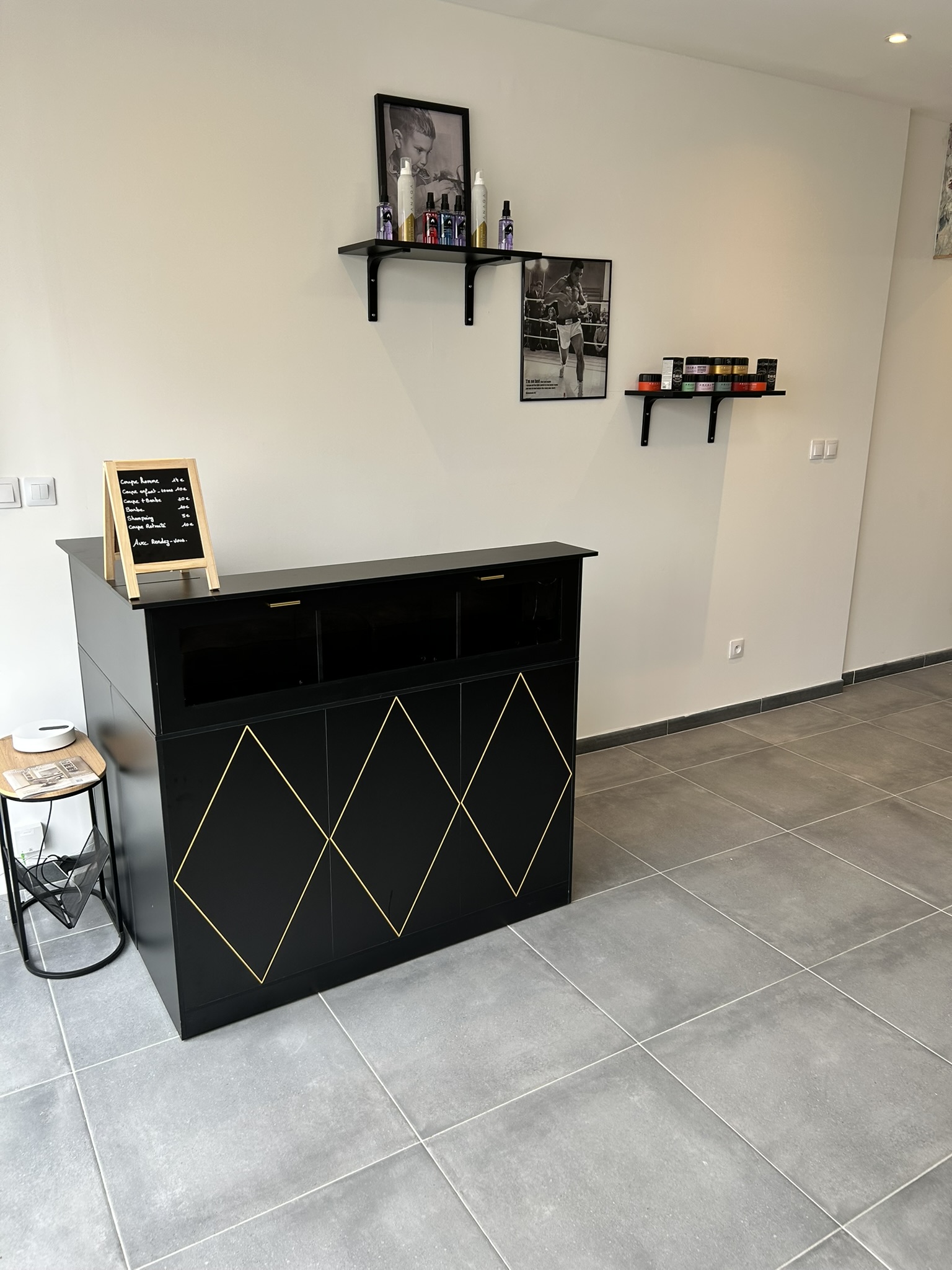 Réalisation Barber c l'hair